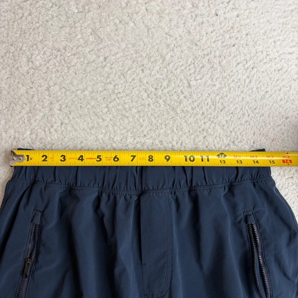 Lululemon Mens Seawall track pants Navy Blue Straight Leg Jogger Size L Large